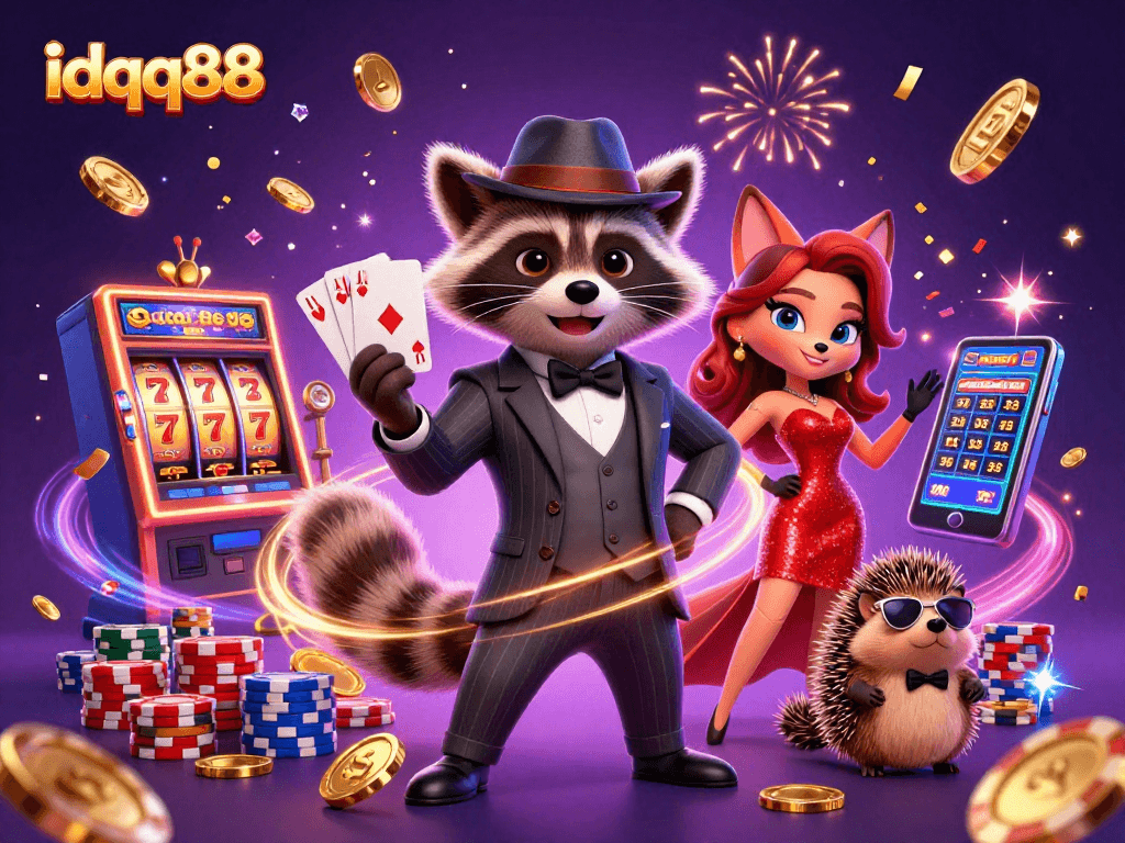 Experience thrilling gameplay at idqq88 with exciting slot machines and festive casino vibes.