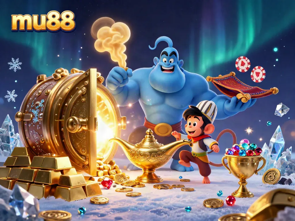 Experience thrilling gameplay with mu88 in this vibrant casino scene, showcasing rich graphics and characters.