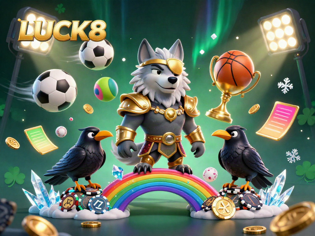 Enjoy LUCK8’s thrilling betting atmosphere with dynamic characters and casino elements.