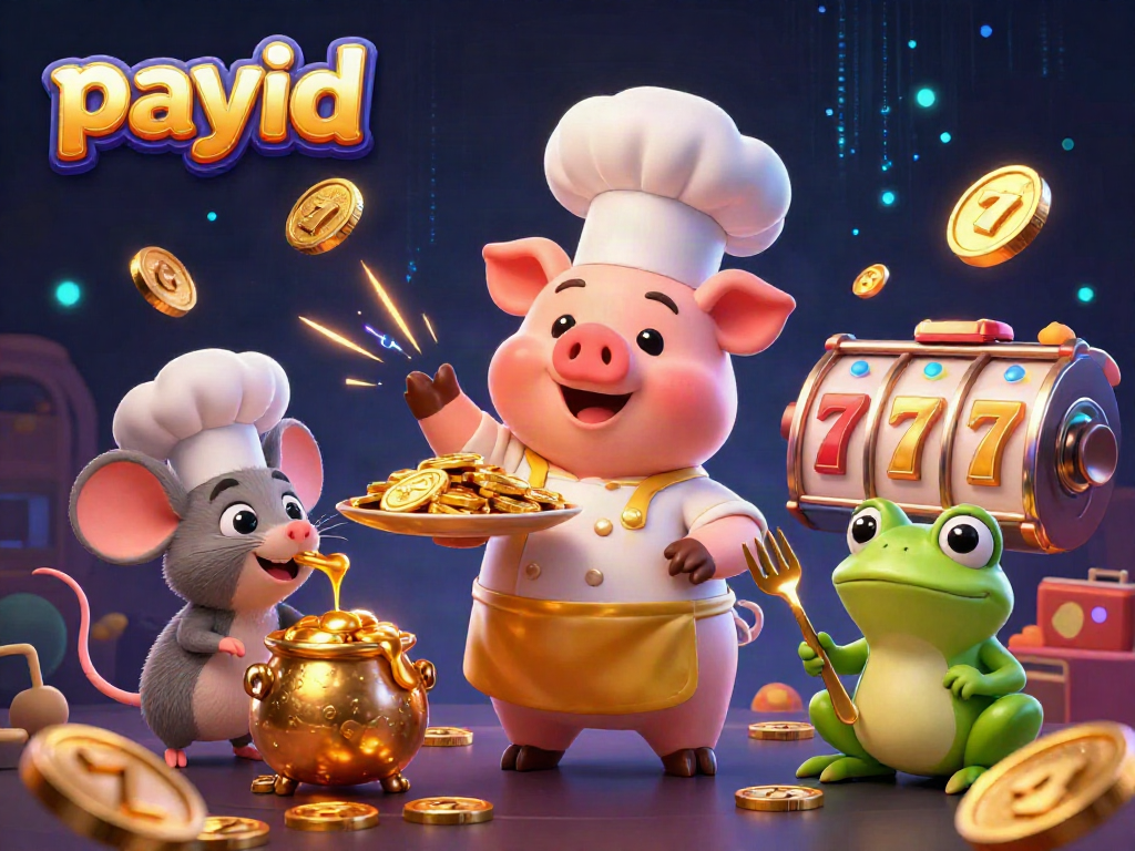 Experience seamless deposits at a payid casino with gold coins and vibrant gaming visuals.
