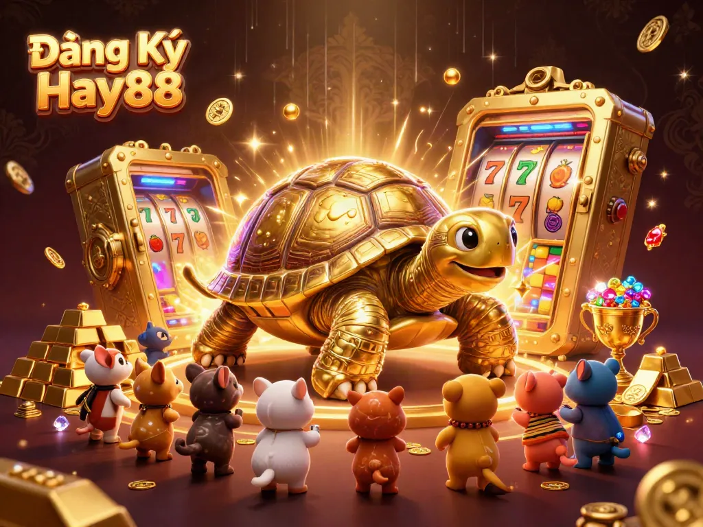 Engage in exciting gameplay with Đăng Ký Hay88 featuring vibrant casino elements and thrilling 3D visuals.
