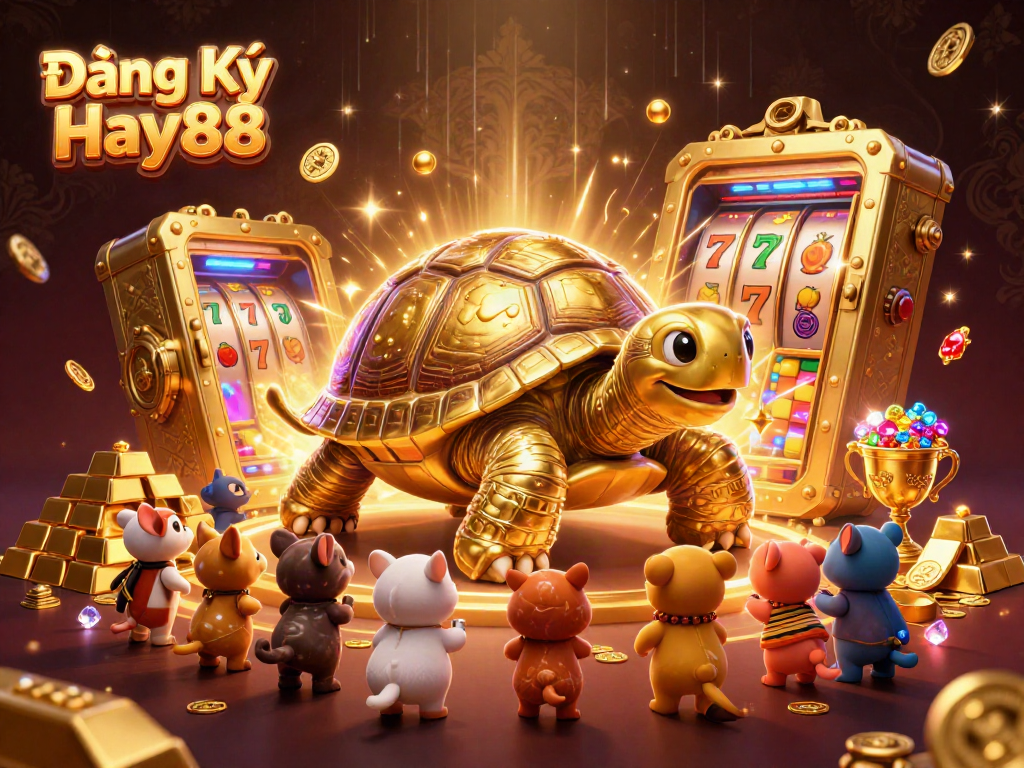 Engage in exciting gameplay with Đăng Ký Hay88 featuring vibrant casino elements and thrilling 3D visuals.