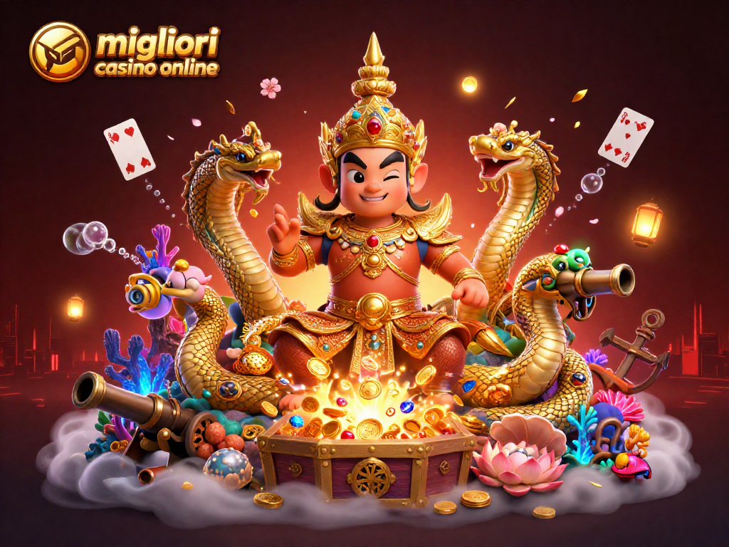 Gioca nei migliori casino online con un promettente guardiano thai ed elementi affascinanti.