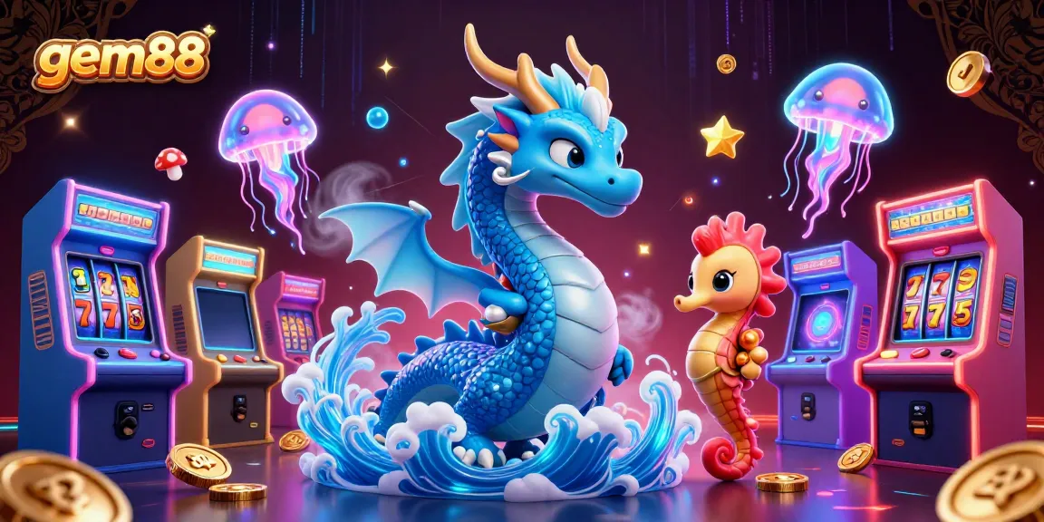 Experience enchanting gaming at gem88 with vibrant characters in an ultra-detailed casino scene.