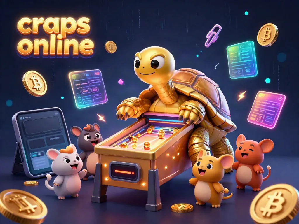 Engage in craps online with dynamic gameplay, featuring bright graphics and captivating elements.
