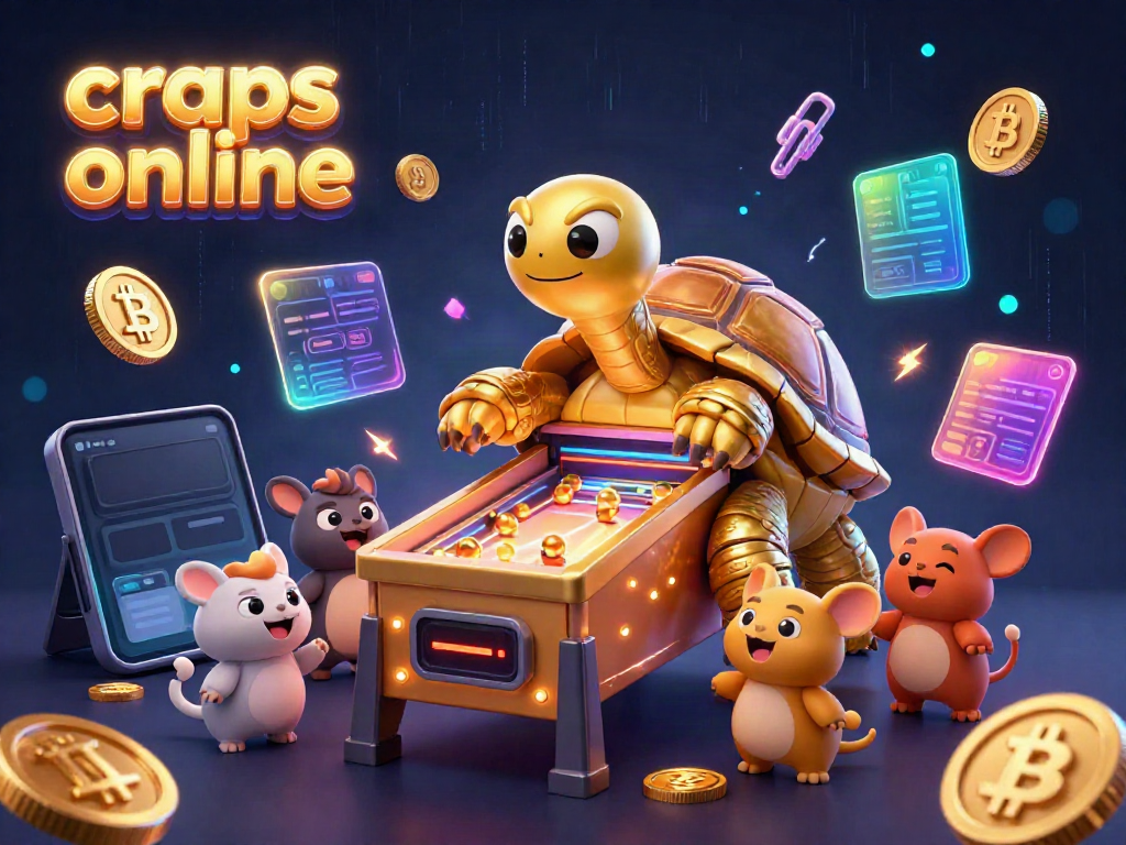 Engage in craps online with dynamic gameplay, featuring bright graphics and captivating elements.