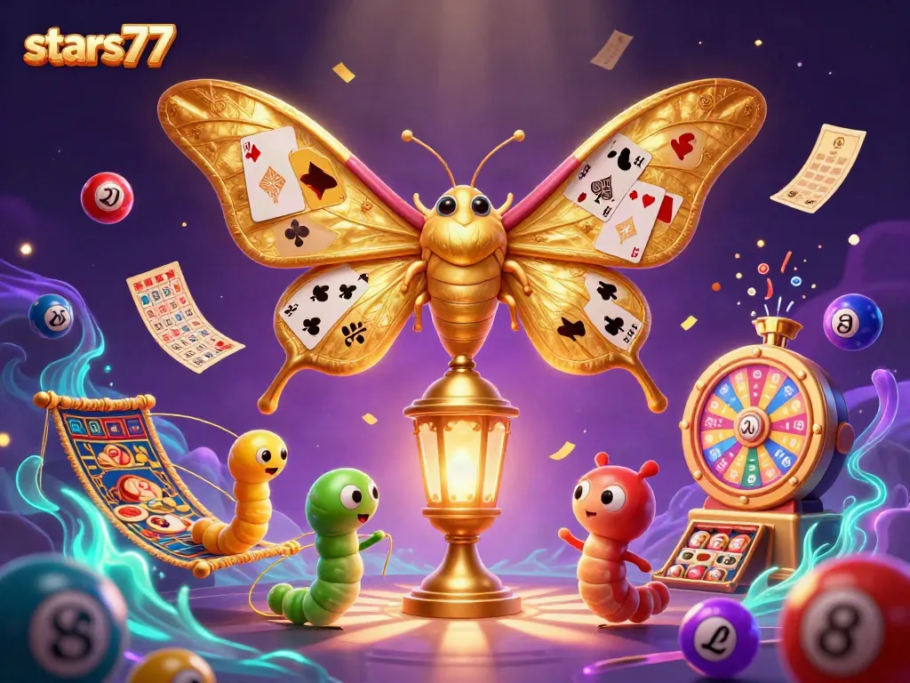 Menangkan hadiah di bintang77 dengan berbagai permainan lotere penuh warna dan keseruan kasino.