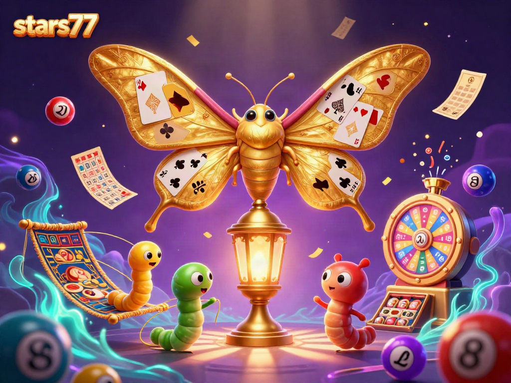 Menangkan hadiah di bintang77 dengan berbagai permainan lotere penuh warna dan keseruan kasino.