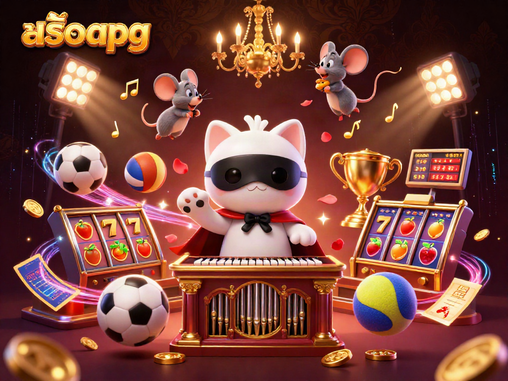 Engage with สล็อตpg while enjoying a lively slot gaming experience in a vibrant casino scene.