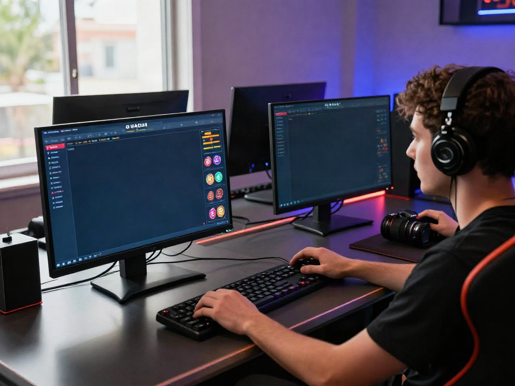 Player enjoying an immersive gaming experience on DA88 platform with vibrant atmosphere.