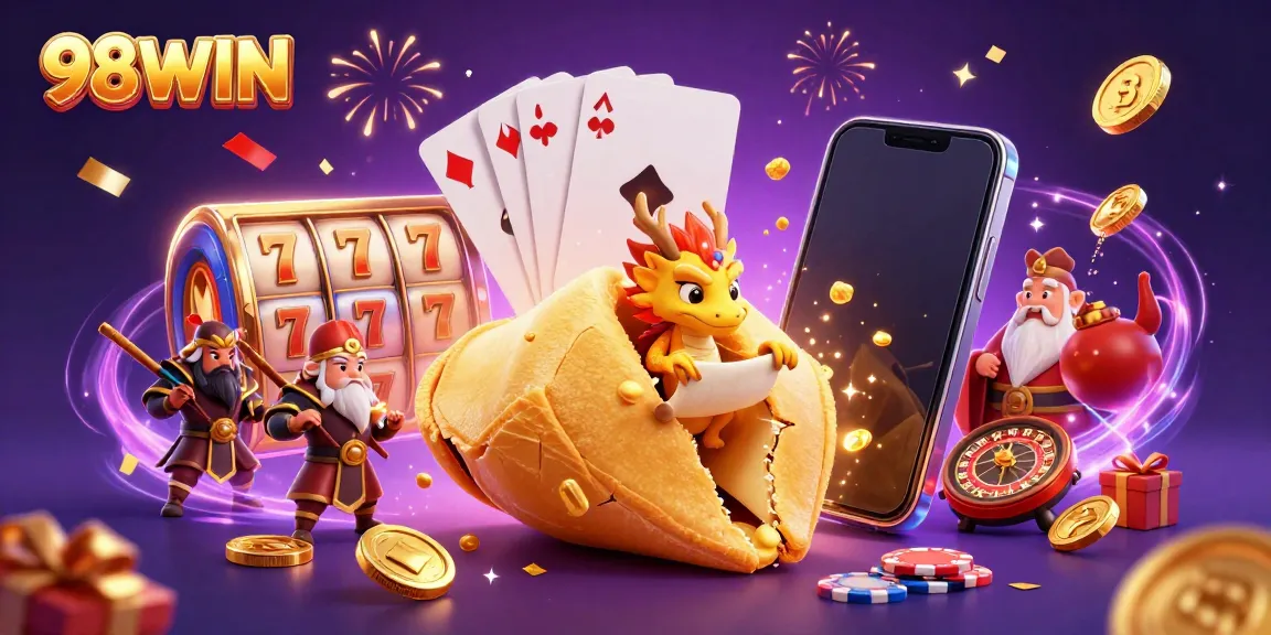 Experience thrilling gameplay with 98WIN's colorful slot games, featuring rich visuals and dynamic elements.